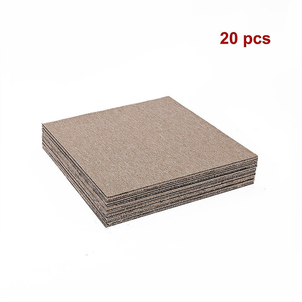 5m² Beige Carpet Tiles Set – Commercial & Domestic Flooring for Office, Retail, Home