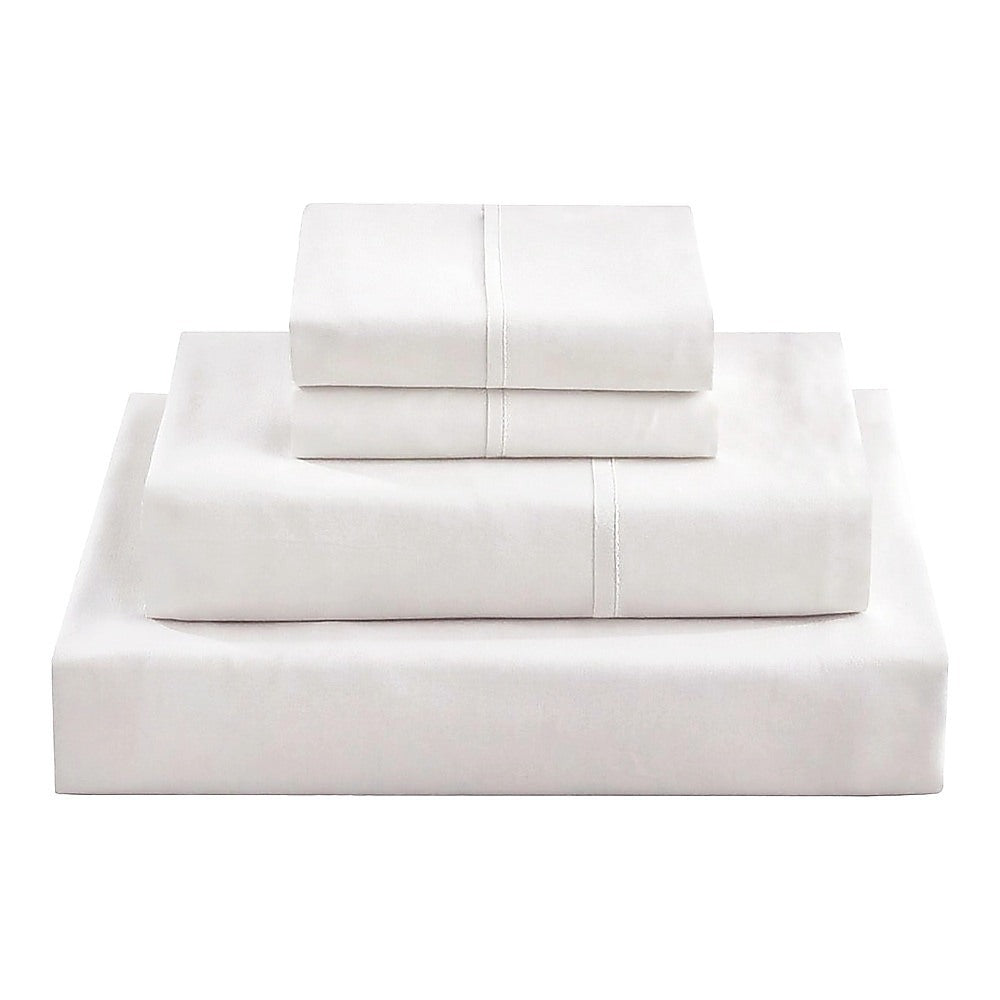 King Bed Sheet Set – 1800 Series Microfiber, Deep Pocket, Soft & Breathable, White