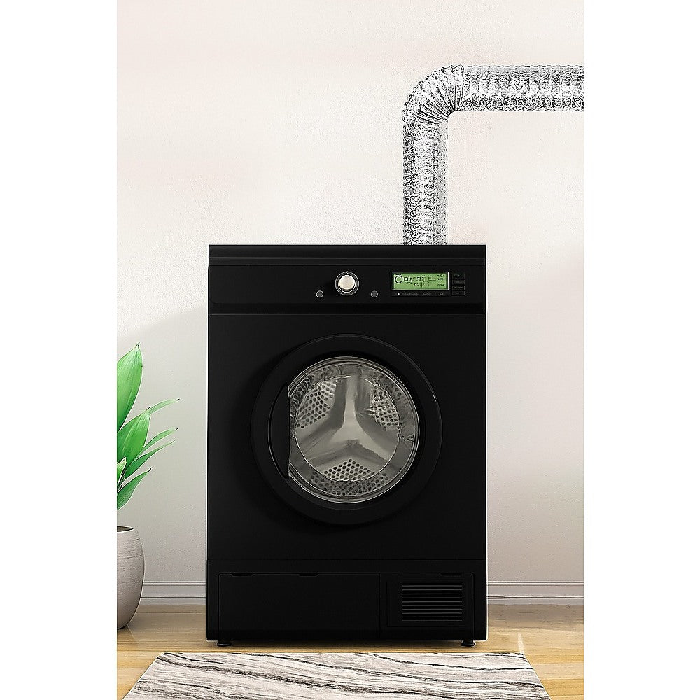 10.5cm x 7.6m Flexible Aluminium Air Duct – Dryer & HVAC Vent Hose