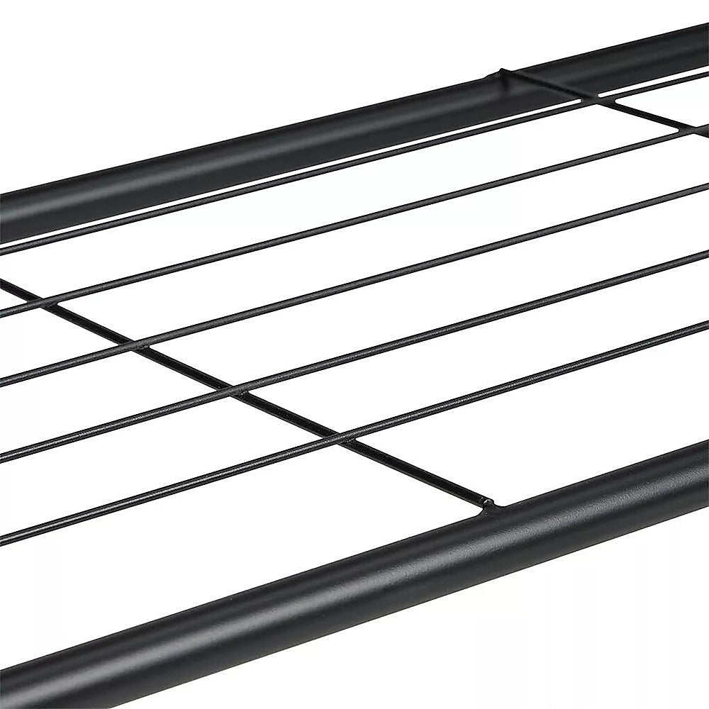 Double Clothes Rack Metal Garment Rail 80x150cm – Heavy Duty Hanging Shelf Storage