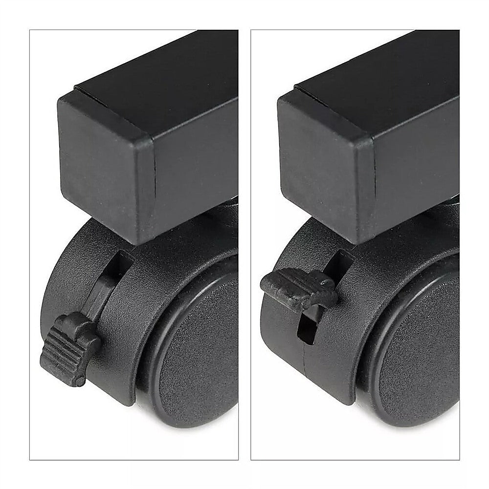 Double Clothes Rack Metal Garment Rail 80x150cm – Heavy Duty Hanging Shelf Storage