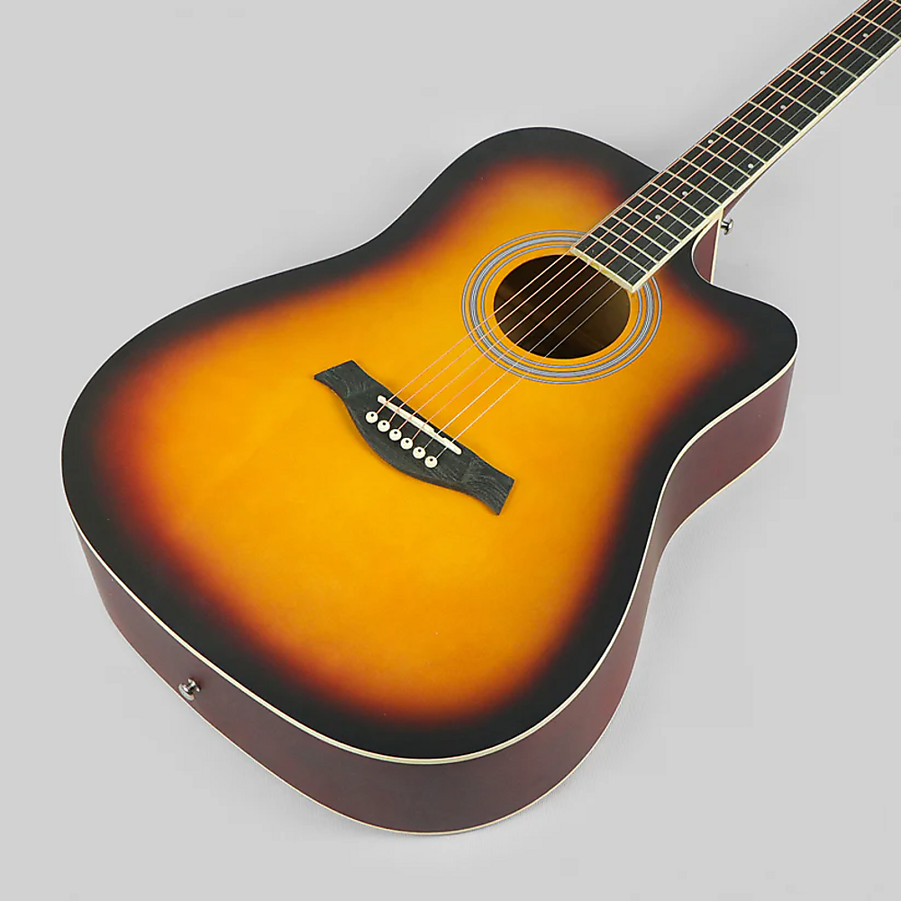 38" Full Size Acoustic Guitar – Wooden Beginner Guitar for Adults & Teens