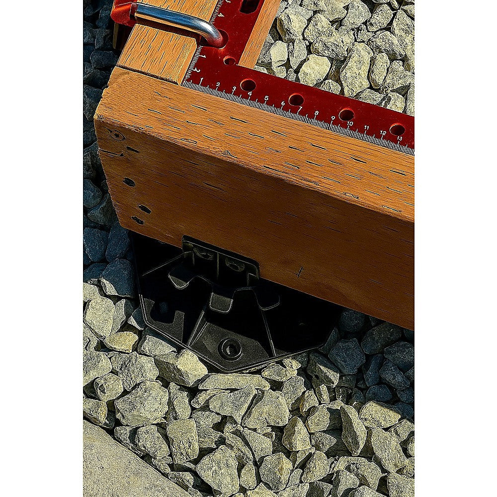 12 Pack Adjustable Deck Support Pedestals – Deck Foundation Bases