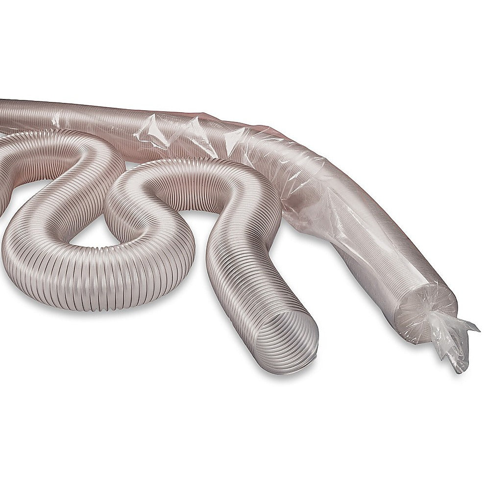 2m PU Flexible Ducting Hose – Clear Ventilation Tube for Dust, Fume & Woodworking Extraction