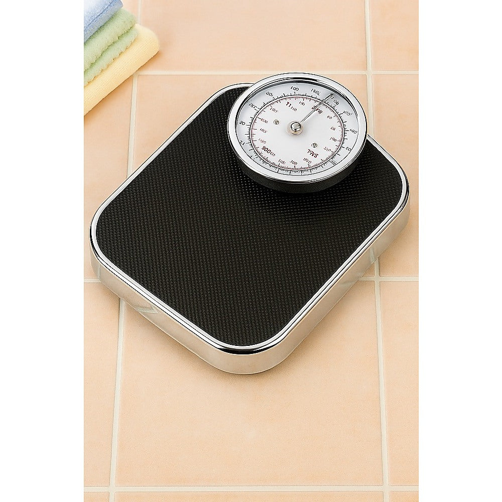 Medical Style Bathroom Scales – Large Analogue Dial, Heavy-Duty Mechanical Scale