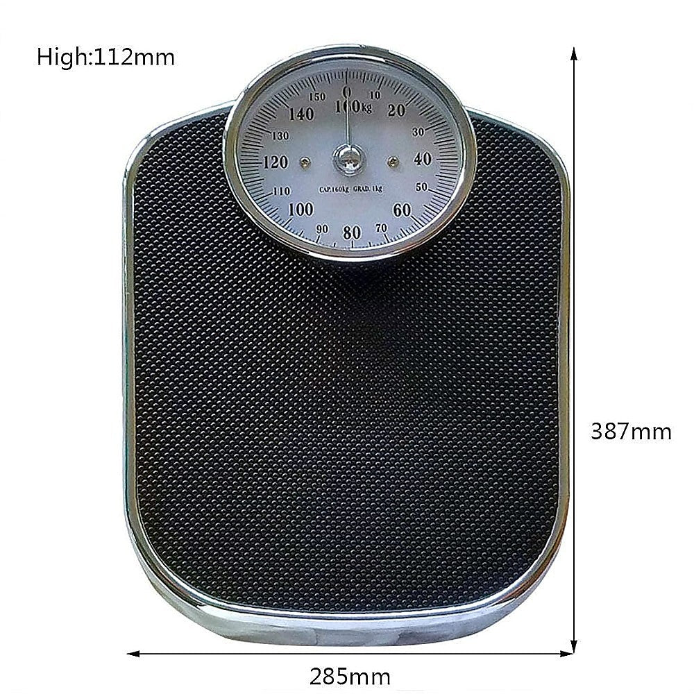 Medical Style Bathroom Scales – Large Analogue Dial, Heavy-Duty Mechanical Scale