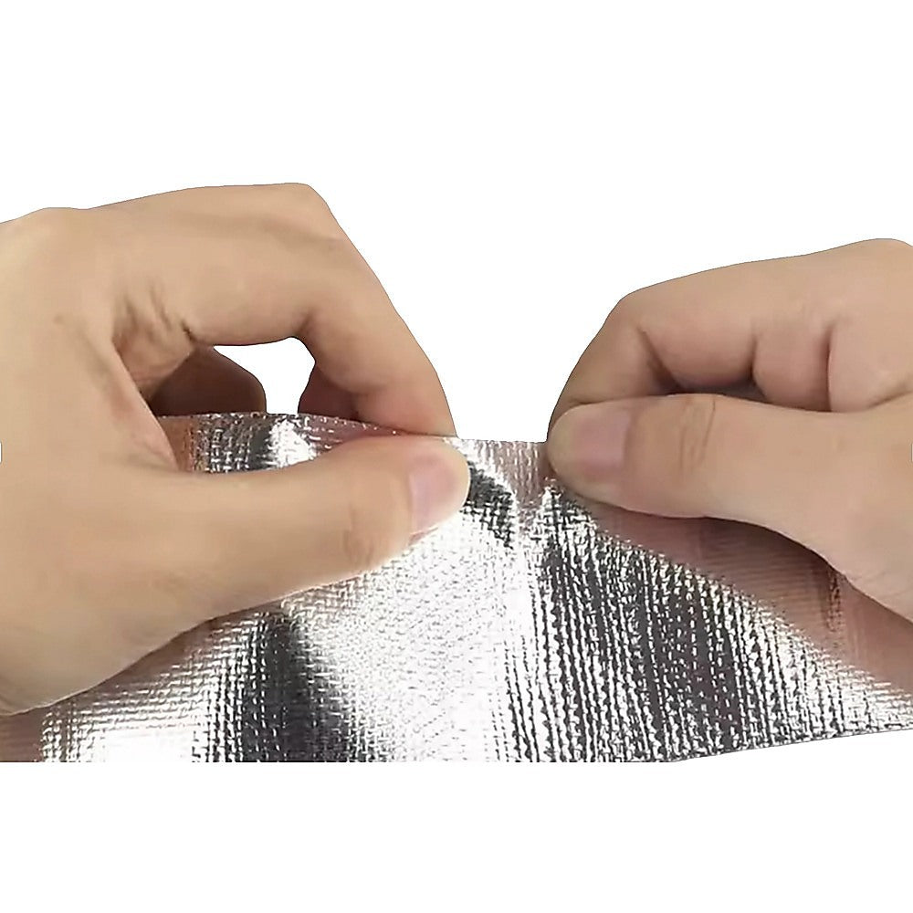 Exhaust Heat Wrap Tape 25m Aluminium – Car Pipe Insulation & Heat Shield