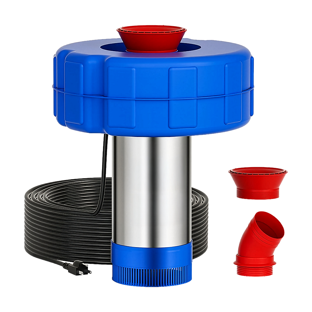 Large Floating Pond Fountain Pump – Outdoor Water Feature & Aerator