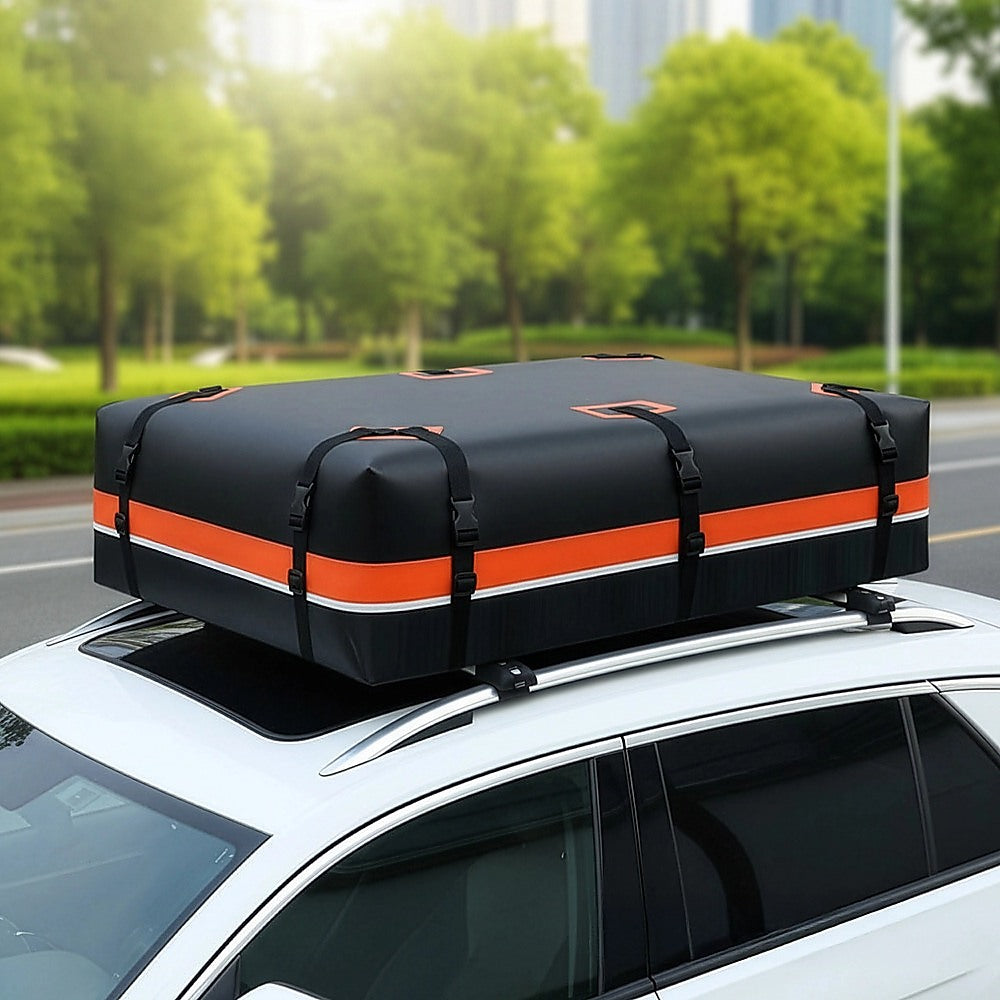 600L Car Roof Bag Cargo Carrier – Large Waterproof Rooftop Luggage Rack Storage