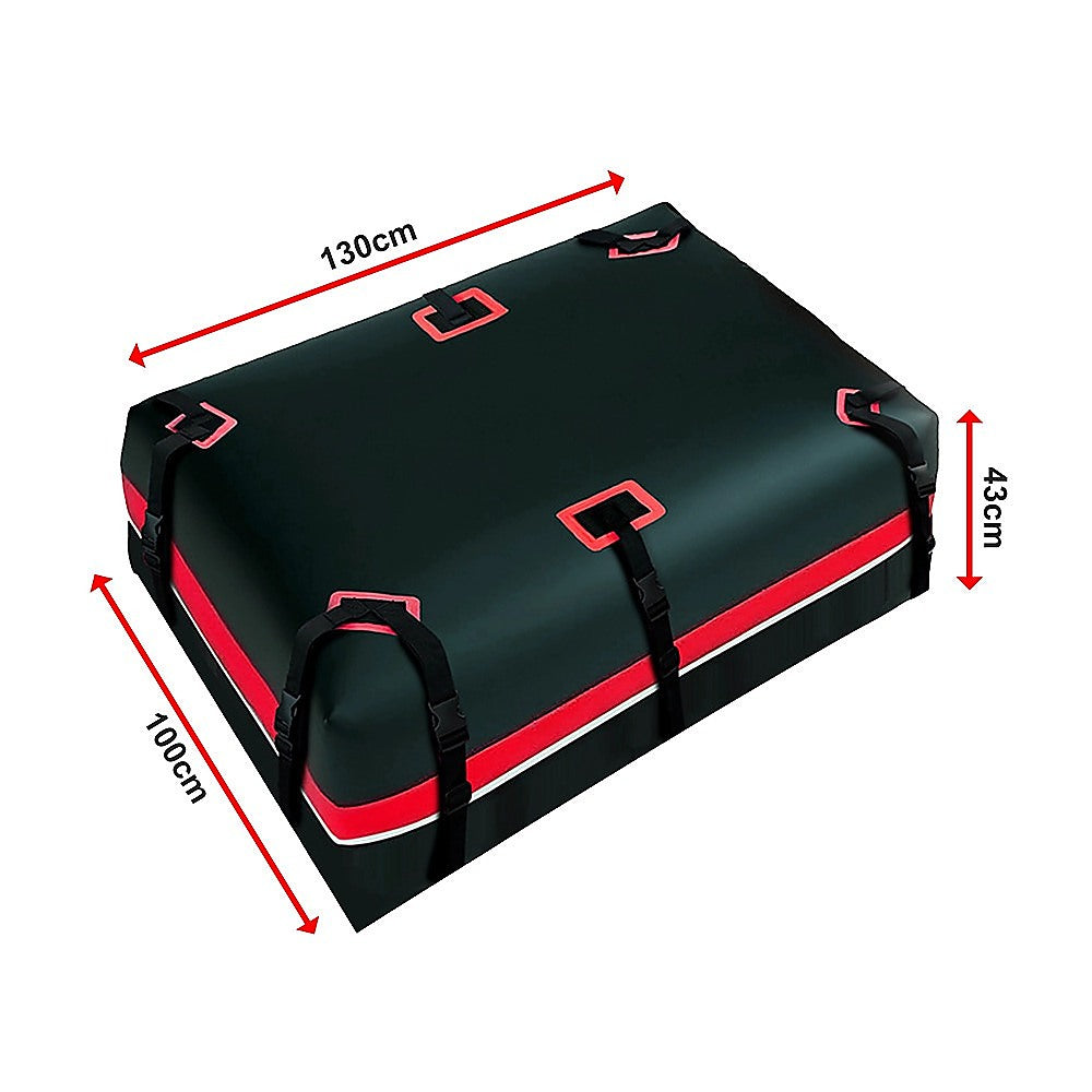 600L Car Roof Bag Cargo Carrier – Large Waterproof Rooftop Luggage Rack Storage