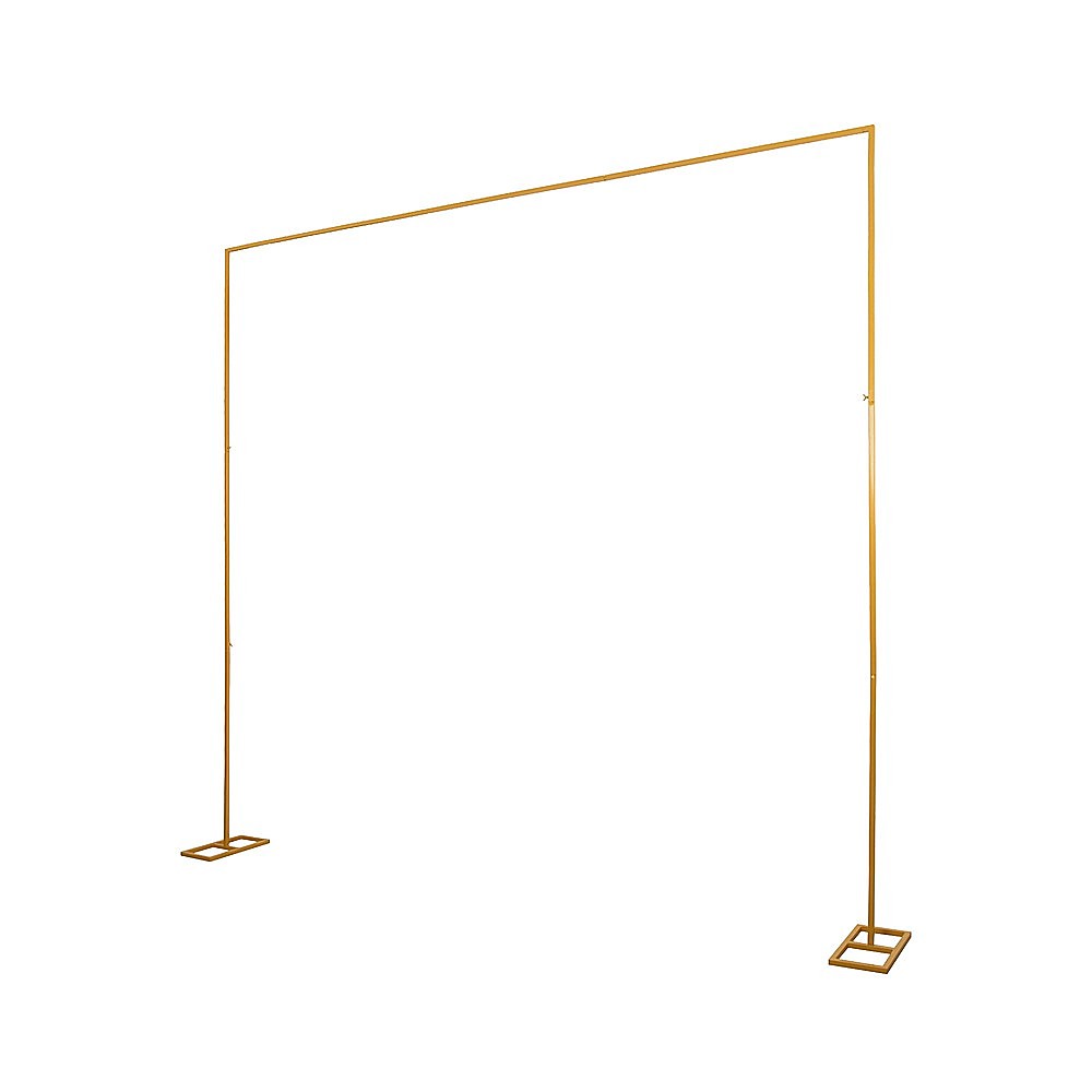 3m Wedding Arch Backdrop Stand – Square Metal Frame for Balloons & Flowers
