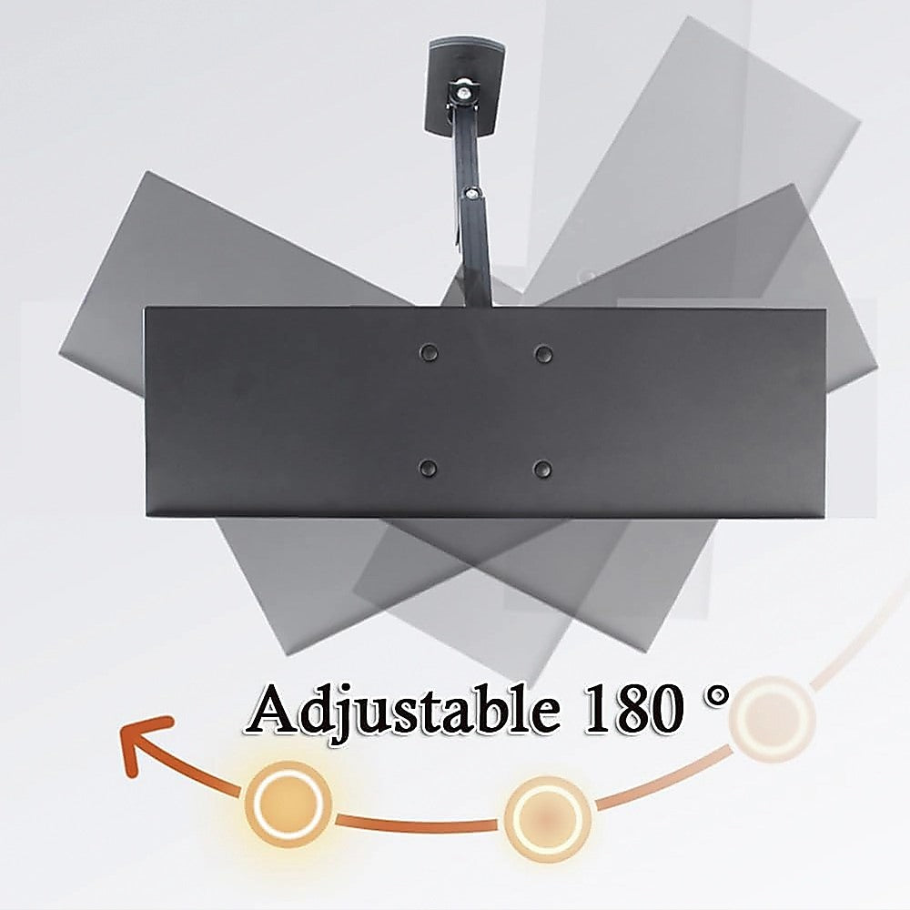 Wall Mount Keyboard Tray – Adjustable Folding Arm Workstation