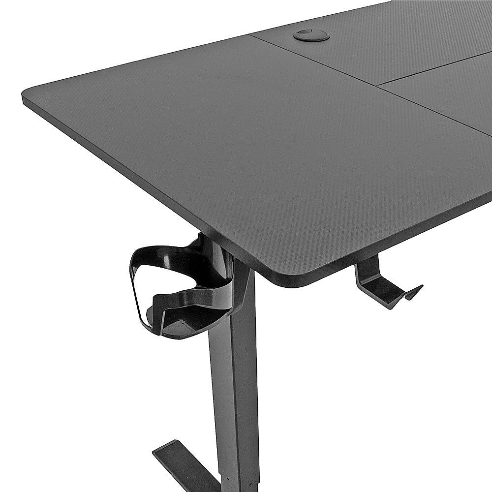 160cm Electric Standing Desk – Height Adjustable Sit Stand Office Table in Black