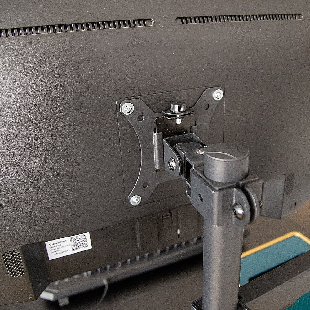 Triple Monitor Mount Stand – Desk Clamp with 3 Adjustable Arms for Multi-Screen Setup