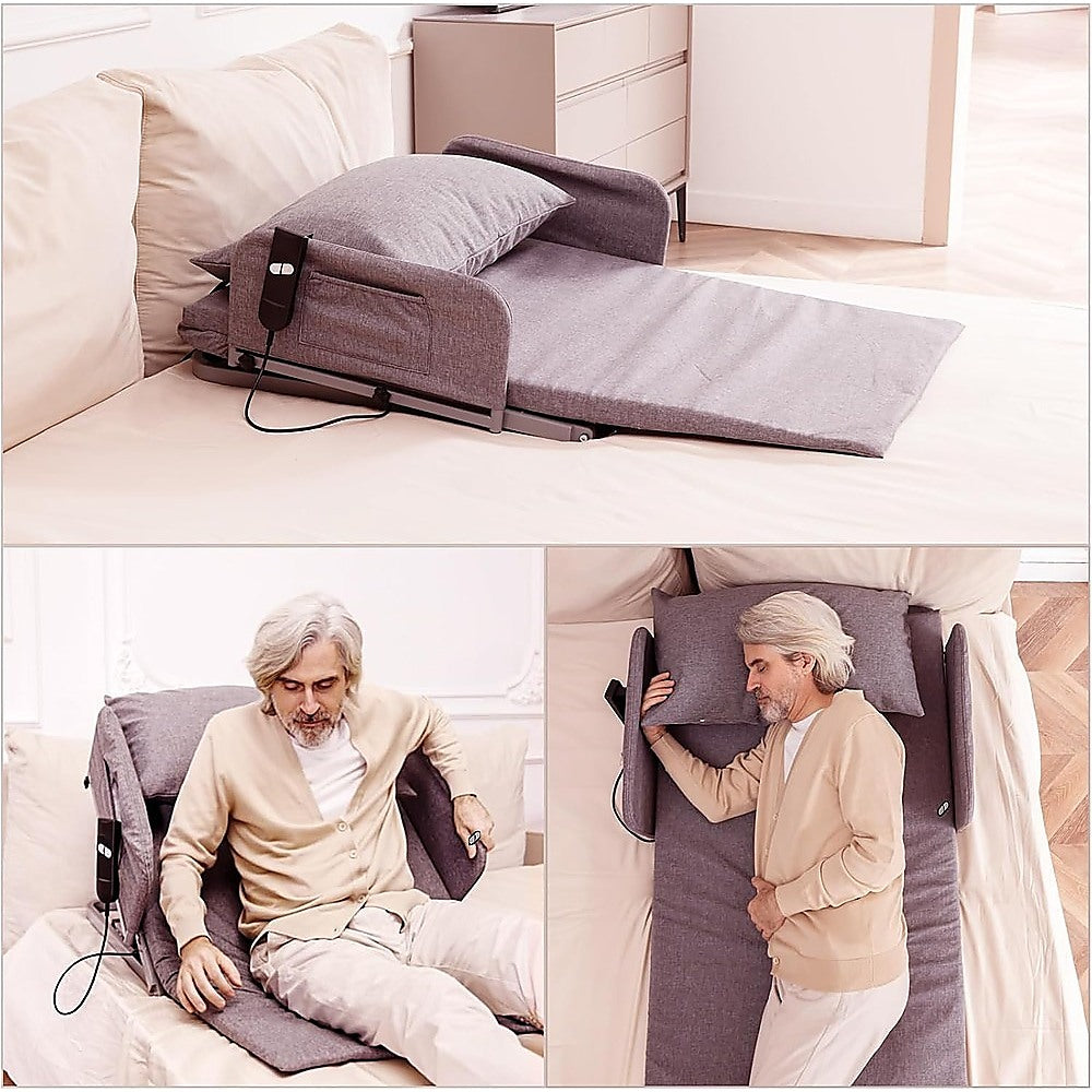 Electric Adjustable Bed Backrest – Power Lift Support with Remote for Sitting & Comfort