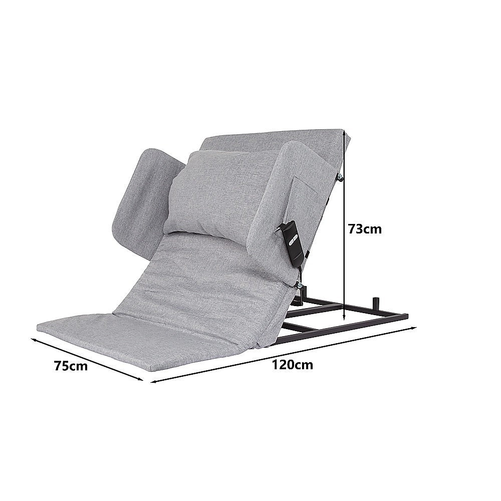 Electric Adjustable Bed Backrest – Power Lift Support with Remote for Sitting & Comfort