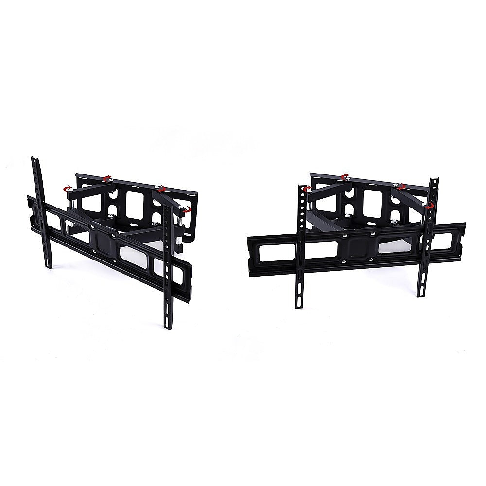 32–75" TV Full Motion Wall Mount Bracket – Swivel & Tilt Adjustable Flat Screen Holder