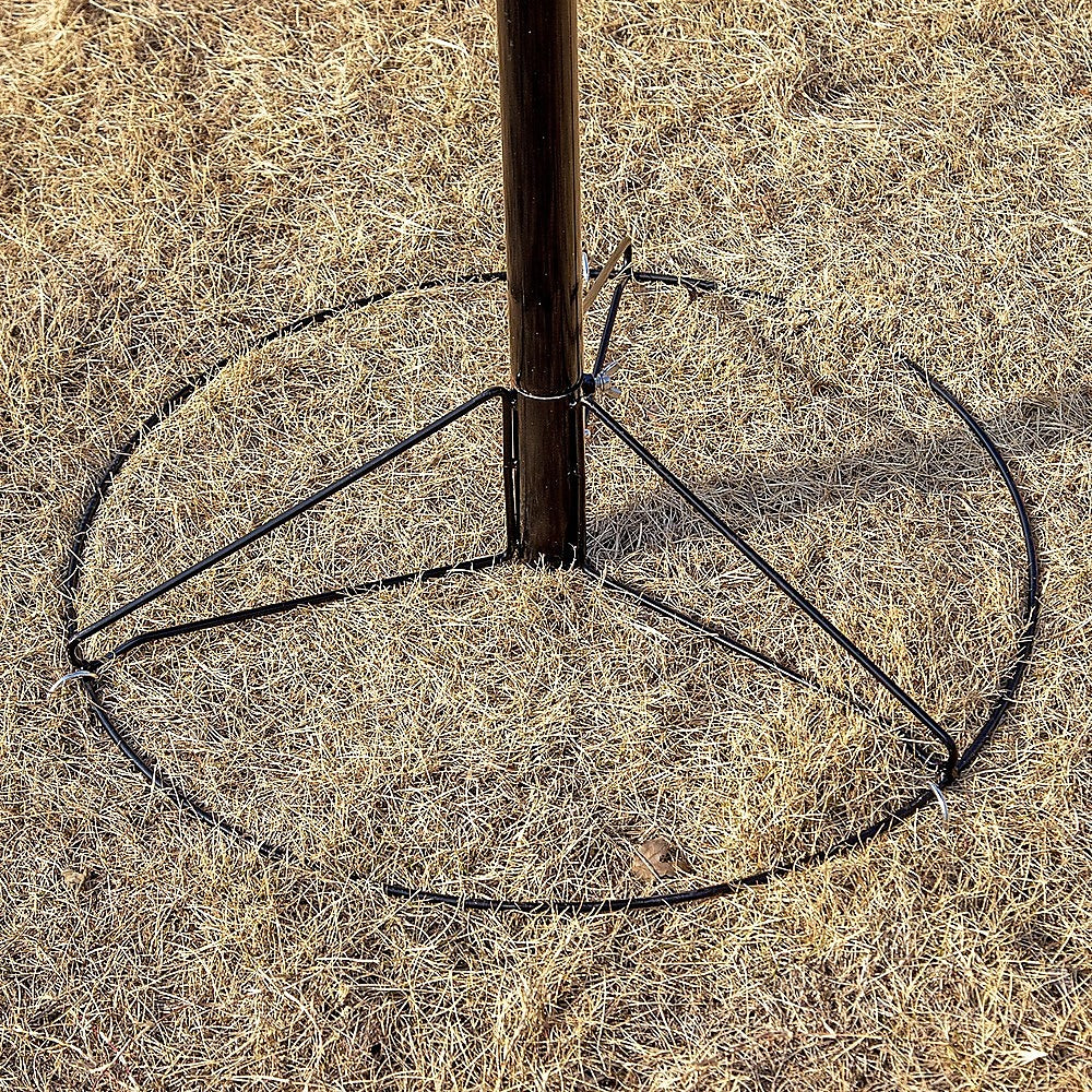 Disc Golf Basket 24 Chain Portable Target with 6 Discs Set