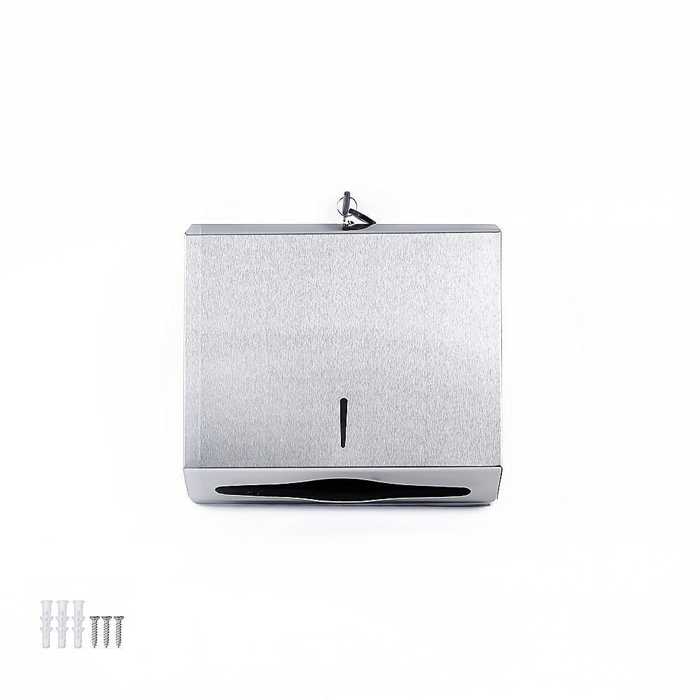 304 Stainless Steel Wall Mounted Paper Towel Dispenser Holder