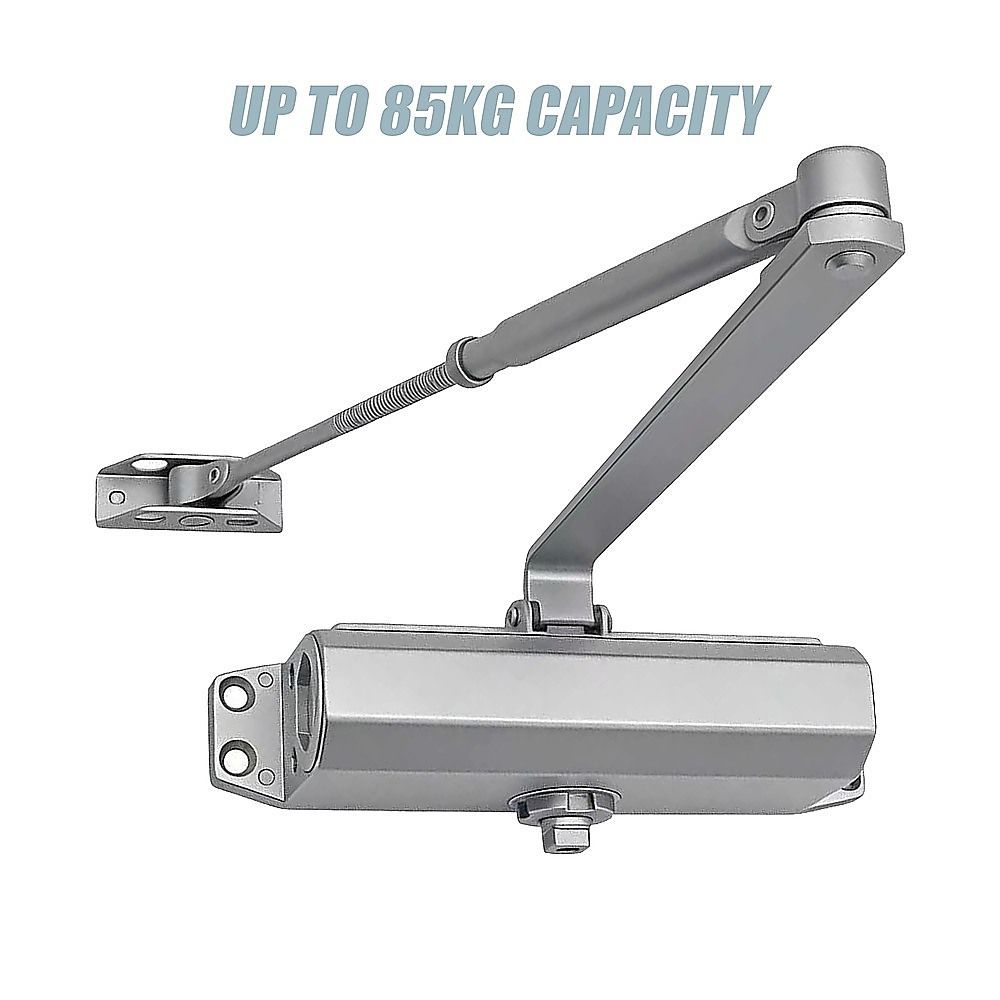 Hydraulic Door Closer 85kg Heavy Duty Large Positioning
