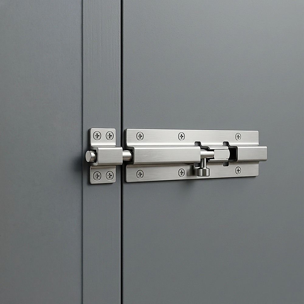 20cm Stainless Steel Sliding Door Lock Latch 10pcs Heavy Duty Security Bolt For Gates