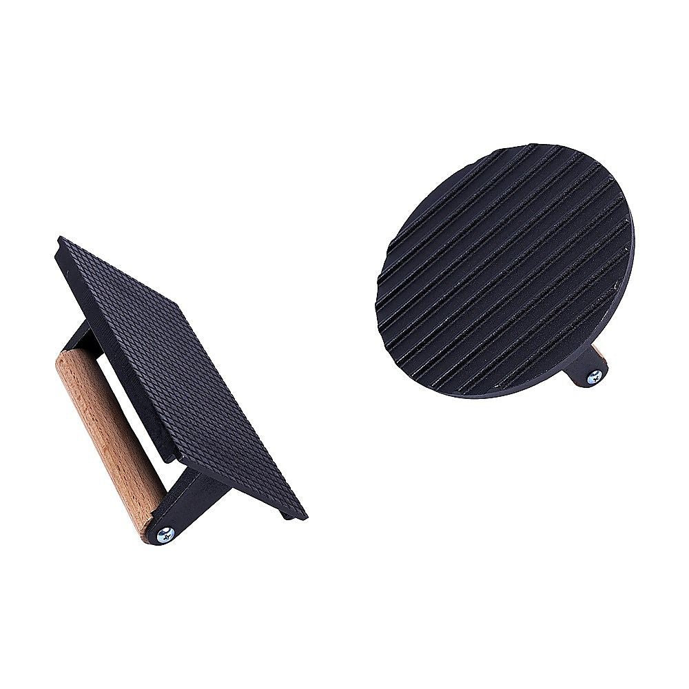 BBQ Steak Press with Handle Heavy Duty Grill Tool
