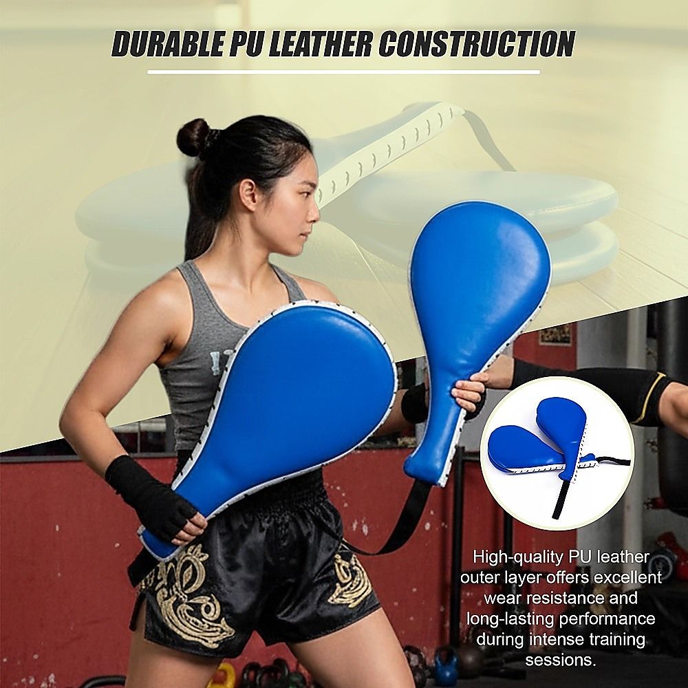 1 Pair Taekwondo Foot Target Pads for Kick Training