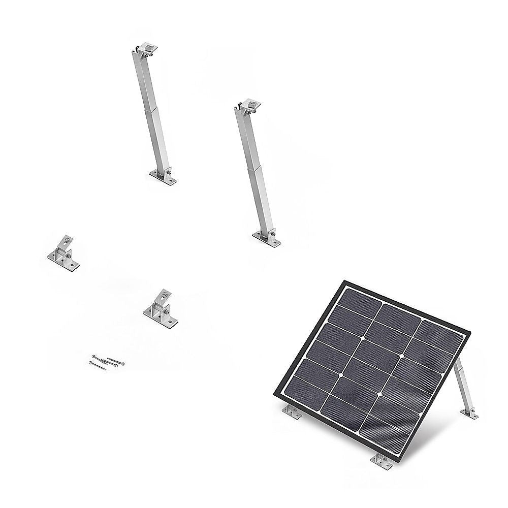 2 Set Adjustable Solar Panel Tilt Mount Brackets