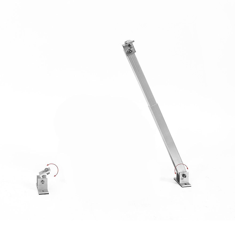 2 Set Adjustable Solar Panel Tilt Mount Brackets