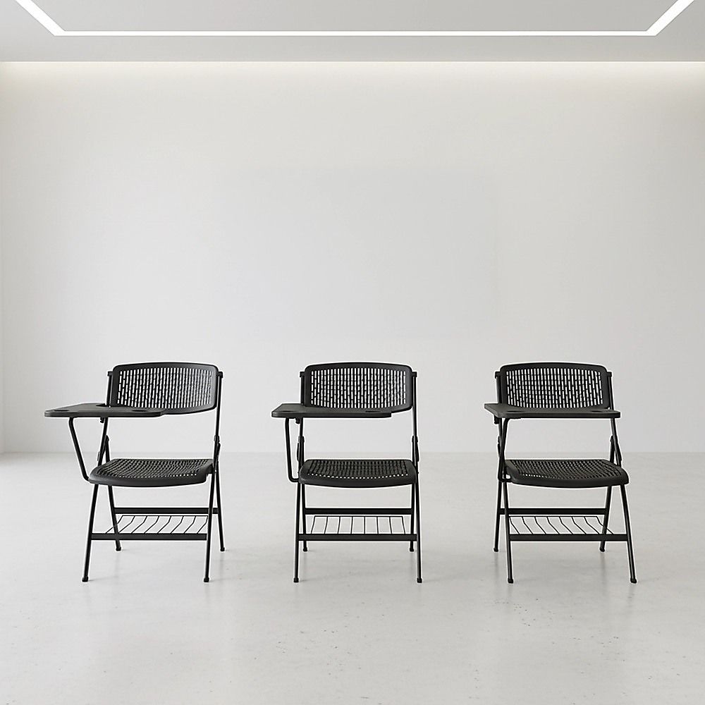 3pc Folding Lecture Chair with Table Top Training