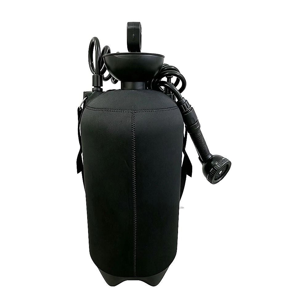 Portable 12L Camping Shower - 10 Spray Modes & Lock Switch