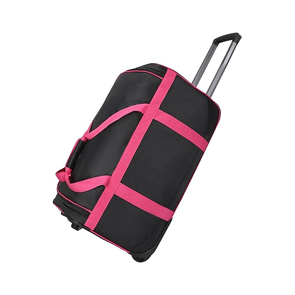 736.6 mm Heavy Duty Rolling Dance Bag with Garment Rack for Travel
