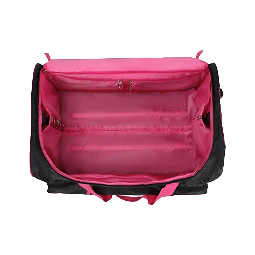 736.6 mm Heavy Duty Rolling Dance Bag with Garment Rack for Travel