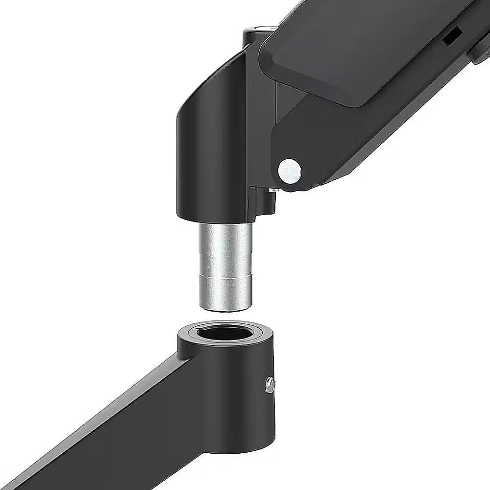 Dual Arm Monitor Desk Mount Bracket Spring Assisted 17–32 Inch Full Motion