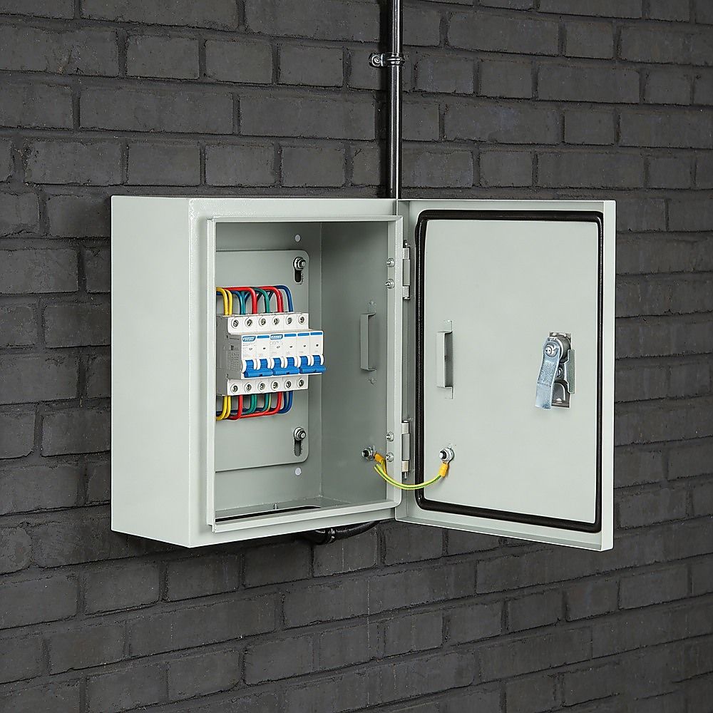 300x250x140mm Carbon Steel Electrical Enclosure Box IP65 Wall Mount