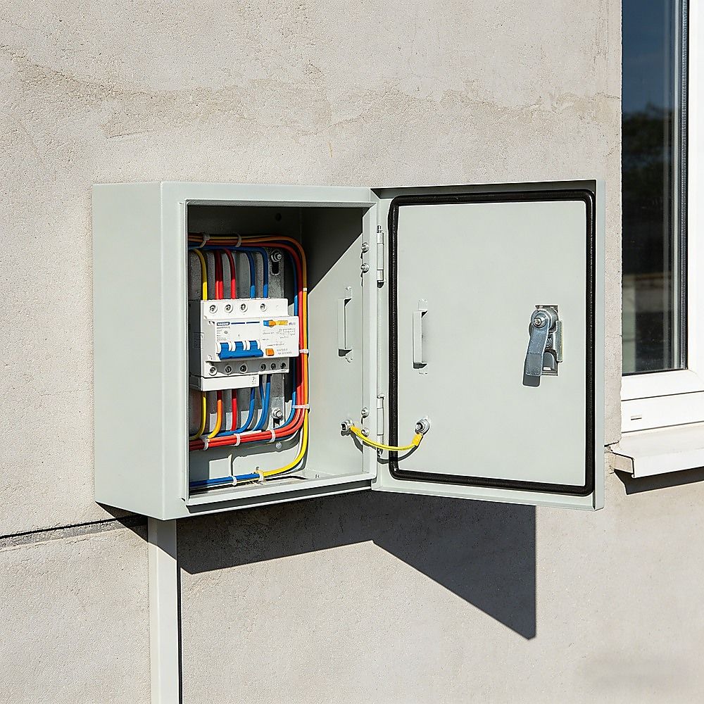 300x250x140mm Carbon Steel Electrical Enclosure Box IP65 Wall Mount
