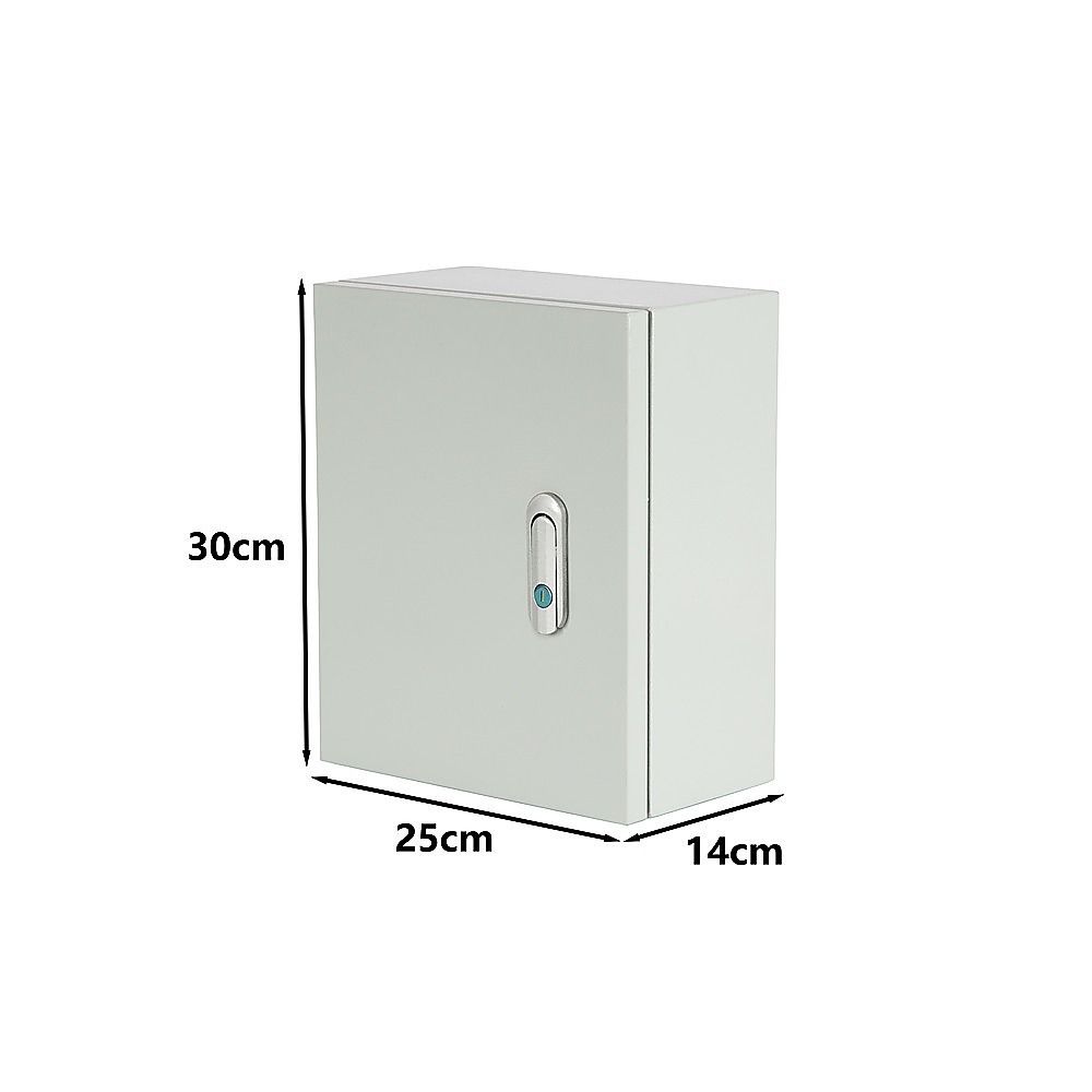 300x250x140mm Carbon Steel Electrical Enclosure Box IP65 Wall Mount