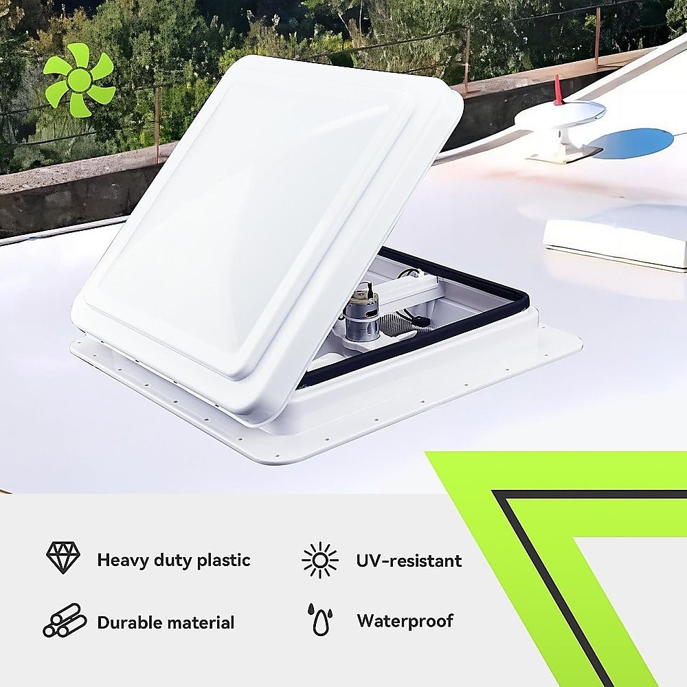 400x400mm Roof Vent Skylight for Caravan Motorhome