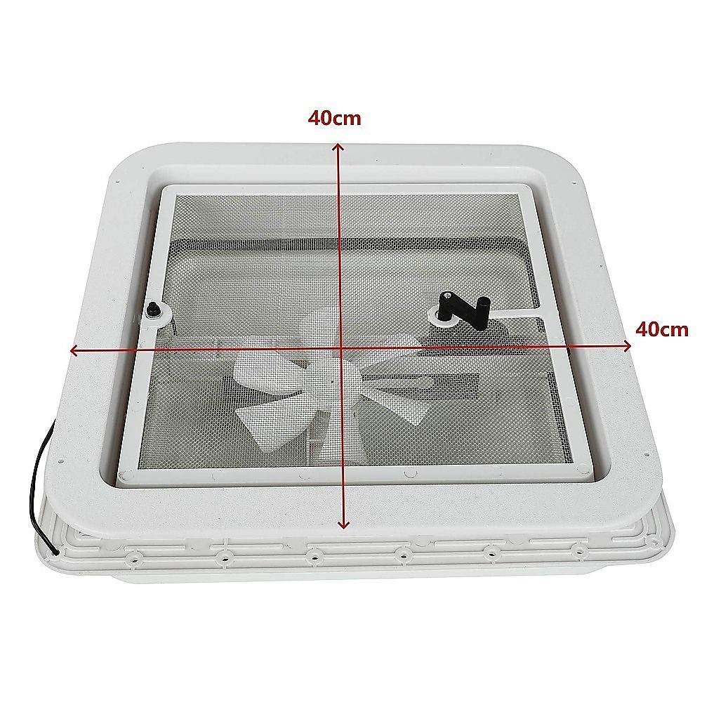 400x400mm Roof Vent Skylight for Caravan Motorhome