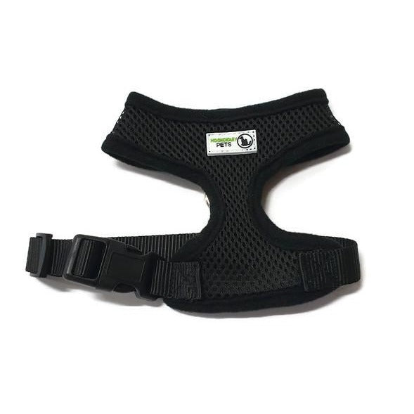 Pet Harness Soft Air Mesh Padded Adjustable  X-Large Black