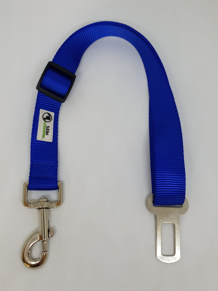 Seat Belt Safety Travel Attachment Connector Blue
