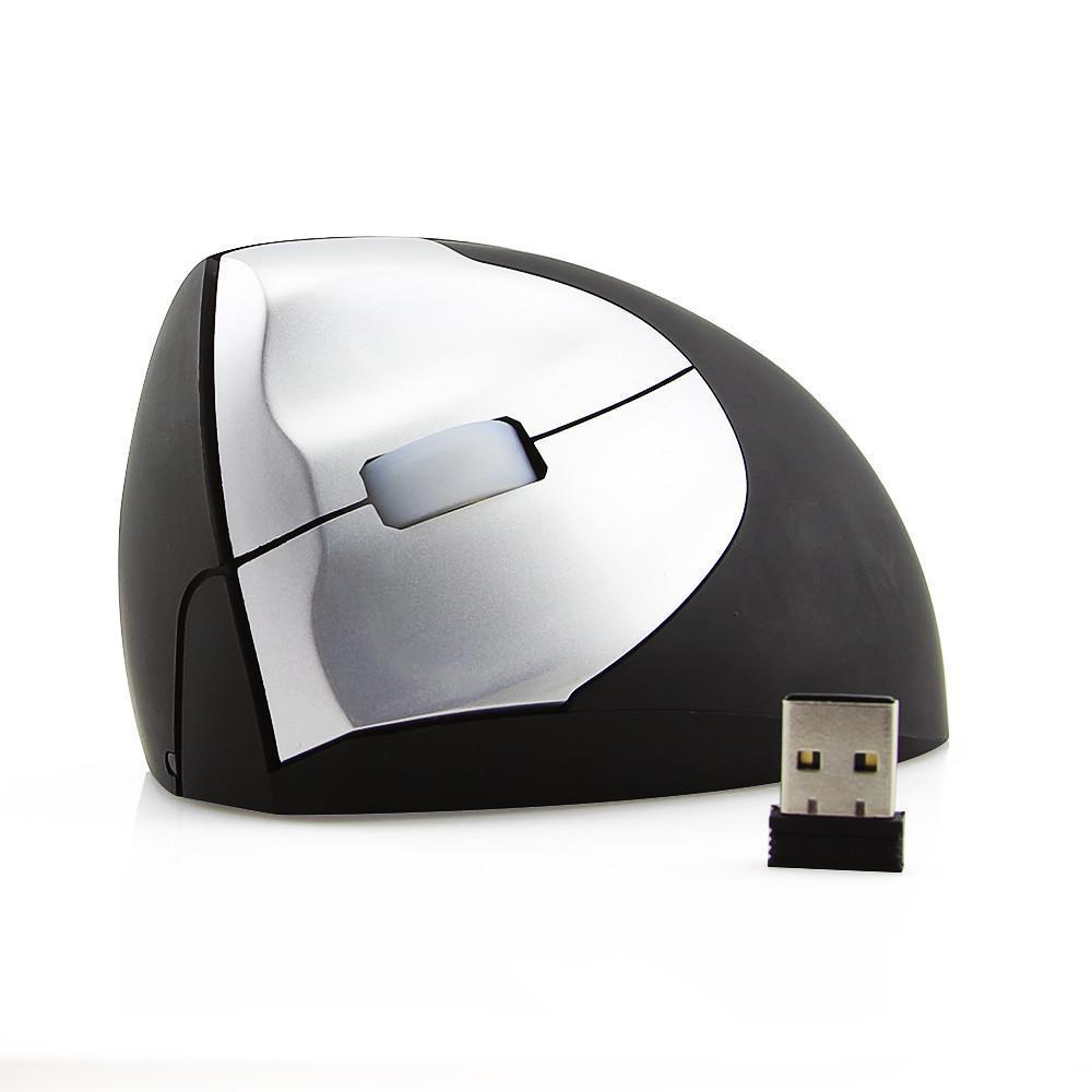 ErgoFeel Vertical Ergonomic Mouse - Left Handed - Wireless