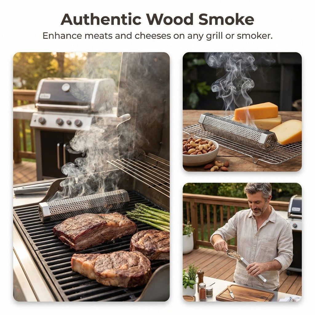 ASMOKE PELLET SMOKE TUBE 30*5CM