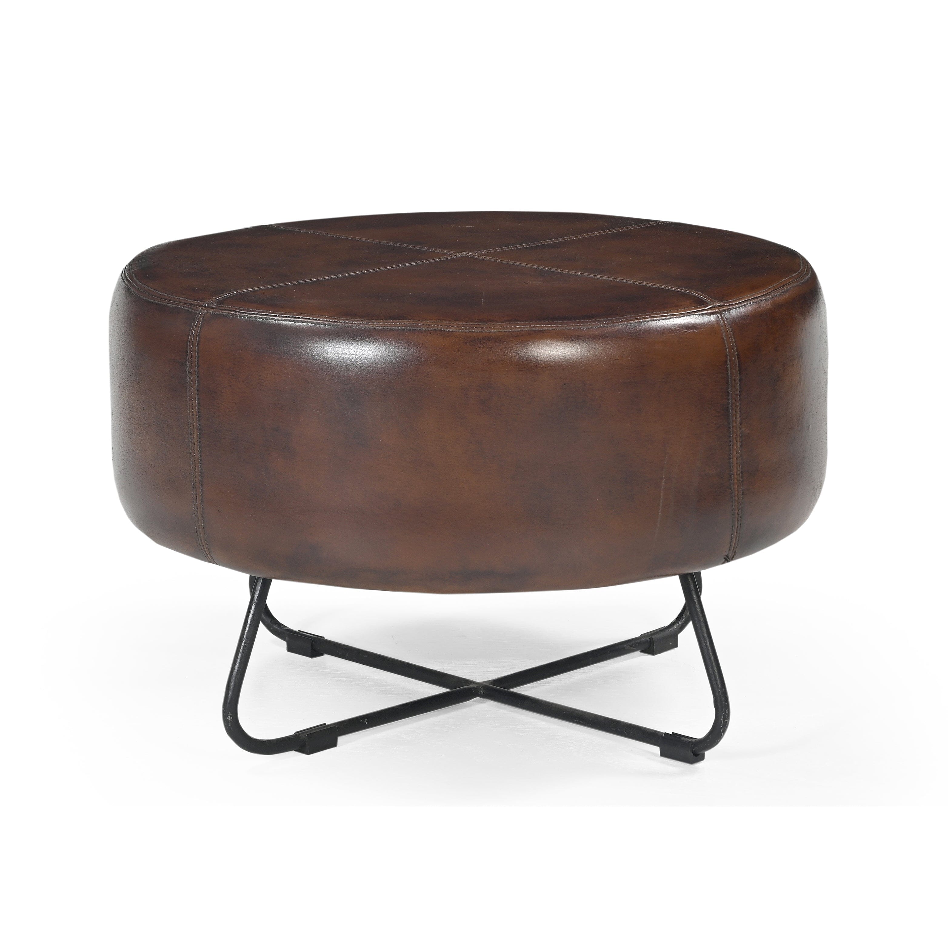 BOLERO LEATHER COFFEE TABLE/OTTOMAN