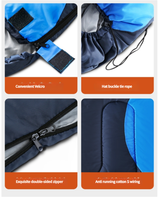 KAIROAD Mummy Sleeping Bag - 3 Season Warm & Cold Weather, Waterproof, Lightweight for Adults, Camping, Hiking, Backpacking with Compression Sack