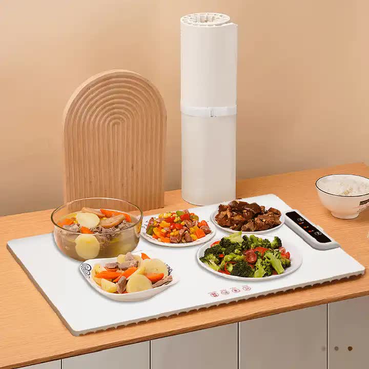 Electric Food Warmer Heating Plate - Large Surface Buffet Warmer with Adjustable Temperature Control