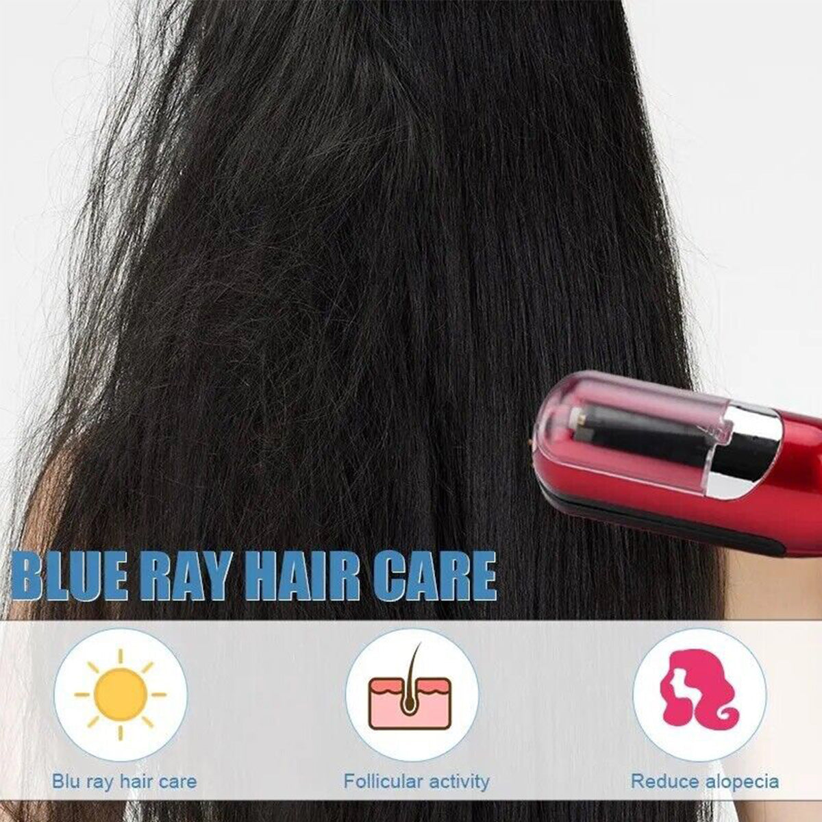 Black Mini - Automatic, Hair Repair Split End Remover Trimmer For Dry, Splitting, Damaged And Brittle Split Ends, Men And Women Hair Styling Beauty Tool