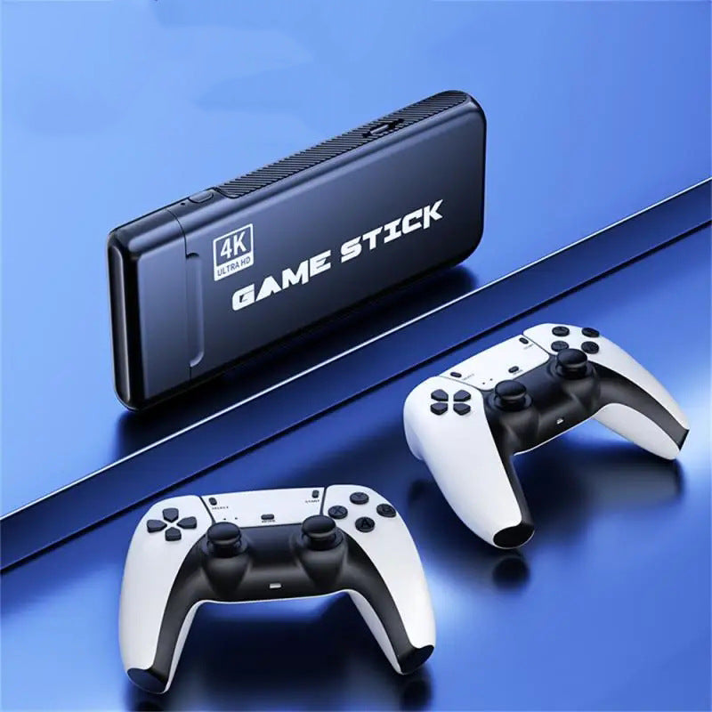 M8Pro HD TV Game Console - HDMI Retro Home Gaming System with Wireless Dual Joystick Controller, PS1 Arcade Games, 128GB + 30,000 Games No Storage Card Included