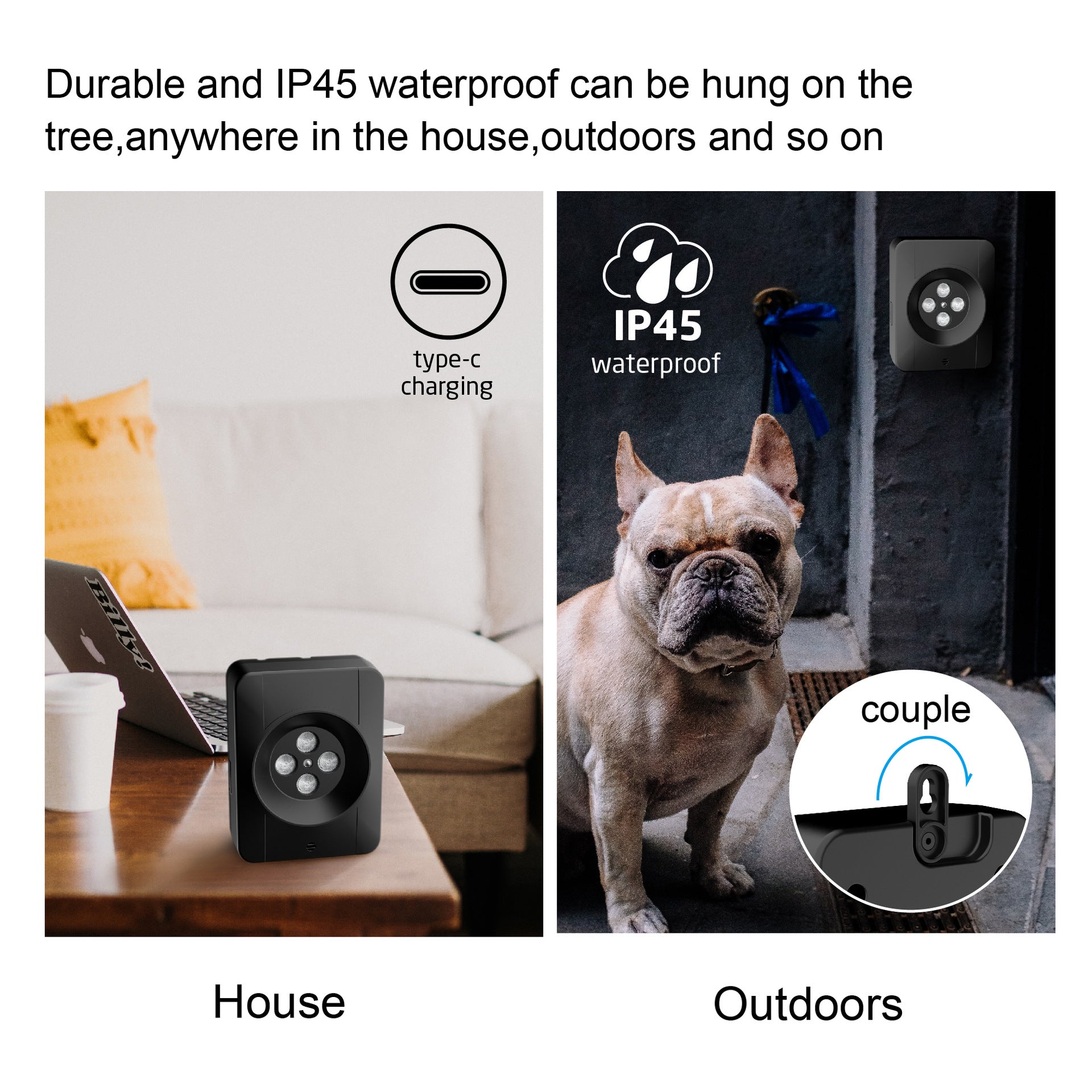 Ultrasonic Dog Bark Control Device – Smart Outdoor Anti-Bark and Dog Repellent Trainer