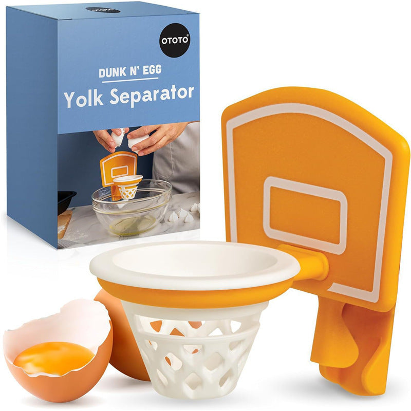 Dunk N’ Egg - Fun and Innovative Basketball-Themed Egg Yolk Separator for Your Kitchen